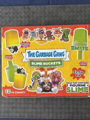 MÜLL EIMER KINDER GARBAGE GANG SCHLEIMEIMER VOLLE BOX MIT 12 EIMERN GPK TOPPS UK - Bild 1 von 4