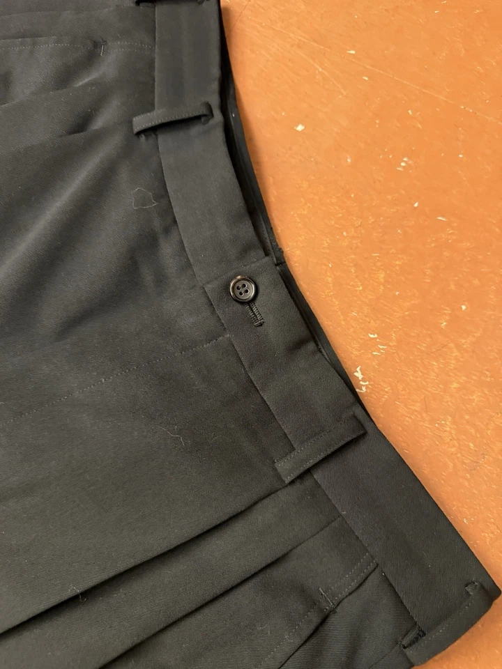 Pantalones de Lana Clásicos COMME des GARCONS HOMME Hechos en Japón EXCELENTE Foto 3 de 4