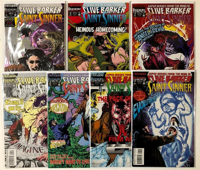 CLIVE BARKER SAINT SINNER (1993) #1-7 COMPLETE SET LOT FULL RUN MARVEL RAZORLINE