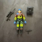 1989 GI JOE LOW-LIGHT v2 SLAUGHTER'S MARAUDER FIGURE 100% COMPLETE NM+/MT-