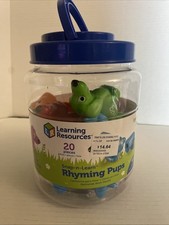 LEARNING RESOURCES SNAP-N-LEARN Rhyming Pups ...