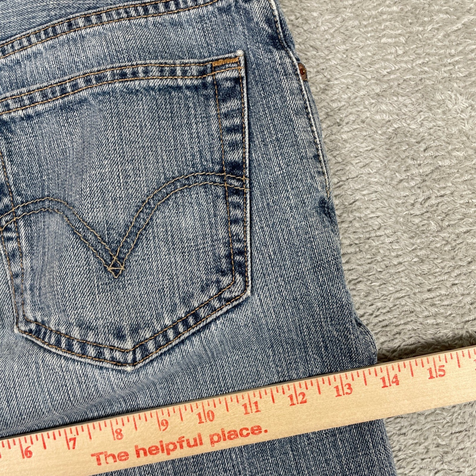 Levi's 559 Relaxed Straight Jeans Mens 36x34 Blue Denim Baggy Y2K Skater