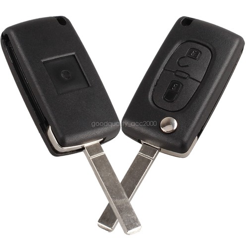 2 BT Coque de Clé Plip pour Télécommande Peugeot 207 307 308 407 CE0536 - Picture 5 of 8