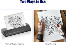 50 Sheets Tattoo Transfer Paper Stencil A4 Size 4-Ply Thermal DIY Supplies