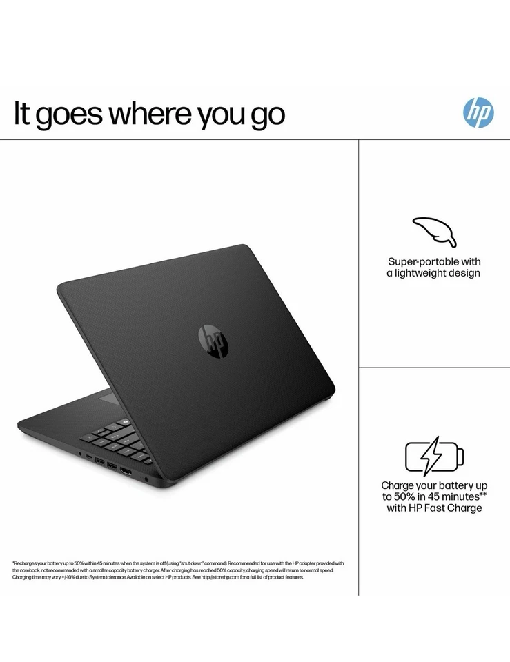 HP 14s-dq0518sa Laptop – Compact, Reliable, and Ready for Everyday Use - Image 4 of 4