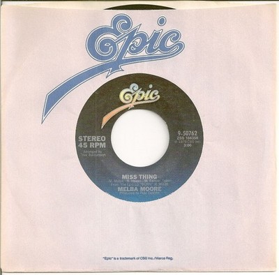 Melba Moore - Miss Thing / Need Love, 7'', (Vinyl)
