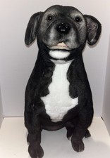 Cuddle Clones Realistic Life Like Plush Dog Terrier Lab Mix Stuffed Animal 22”