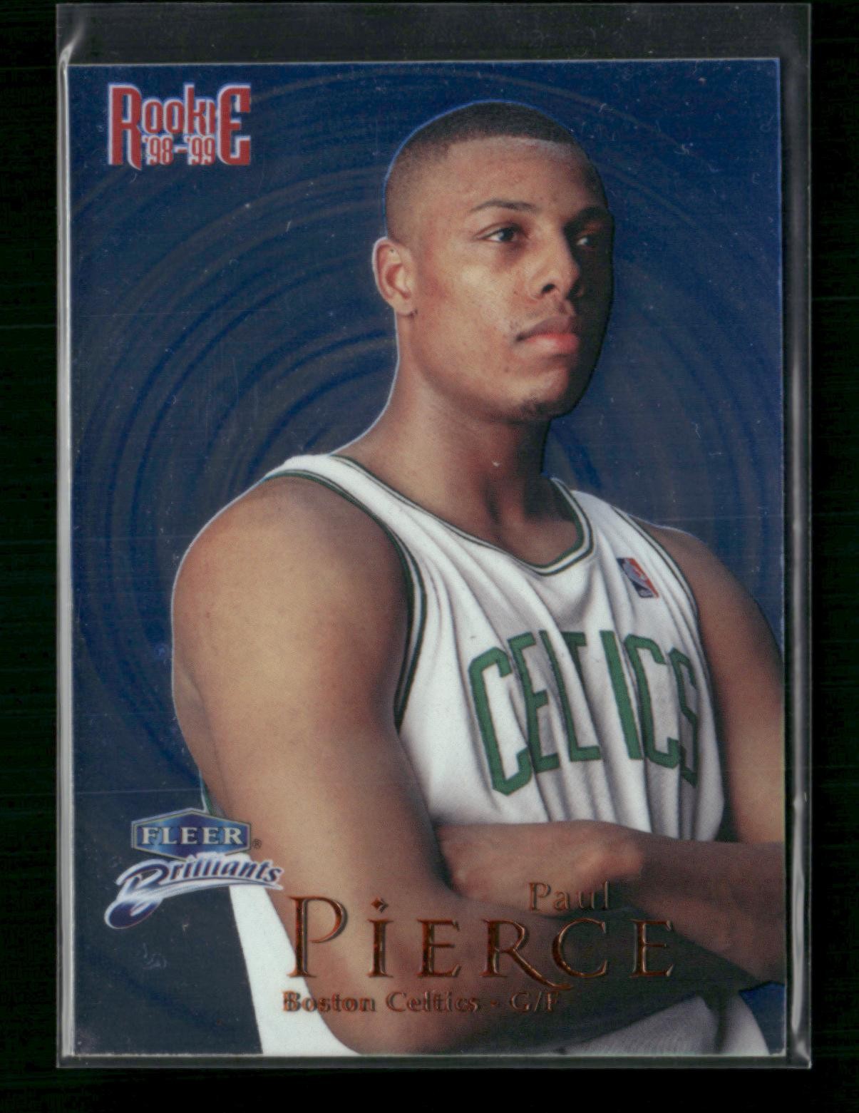 1998-99 Fleer Brilliants #110B Paul Pierce Blue