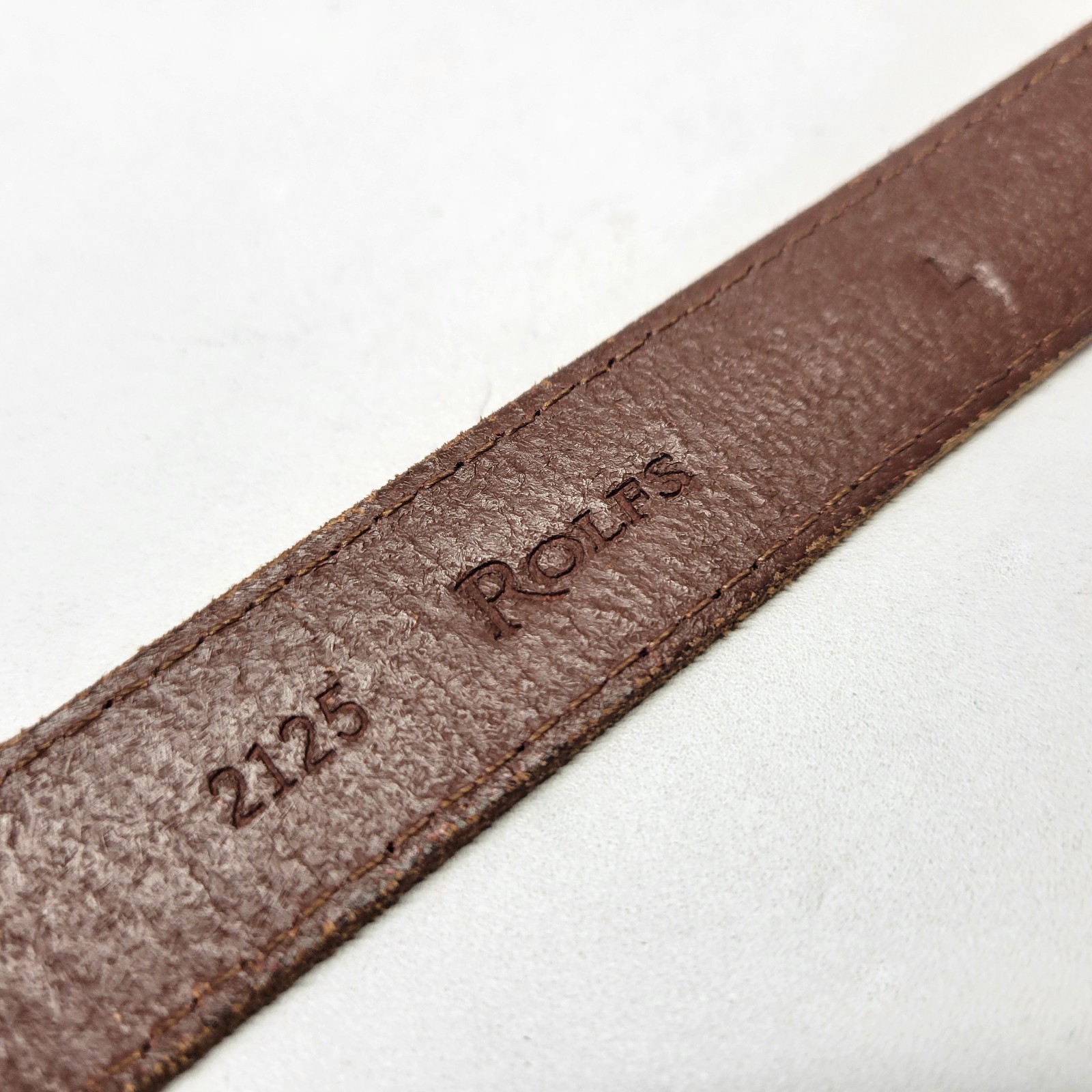 Rolfs Leather Belt 34 Large Patchwork Flower Flor… - image 12