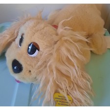 Vintage Mattel Pound Puppies Barking Moving Plush 14" with Tags 2004 Works