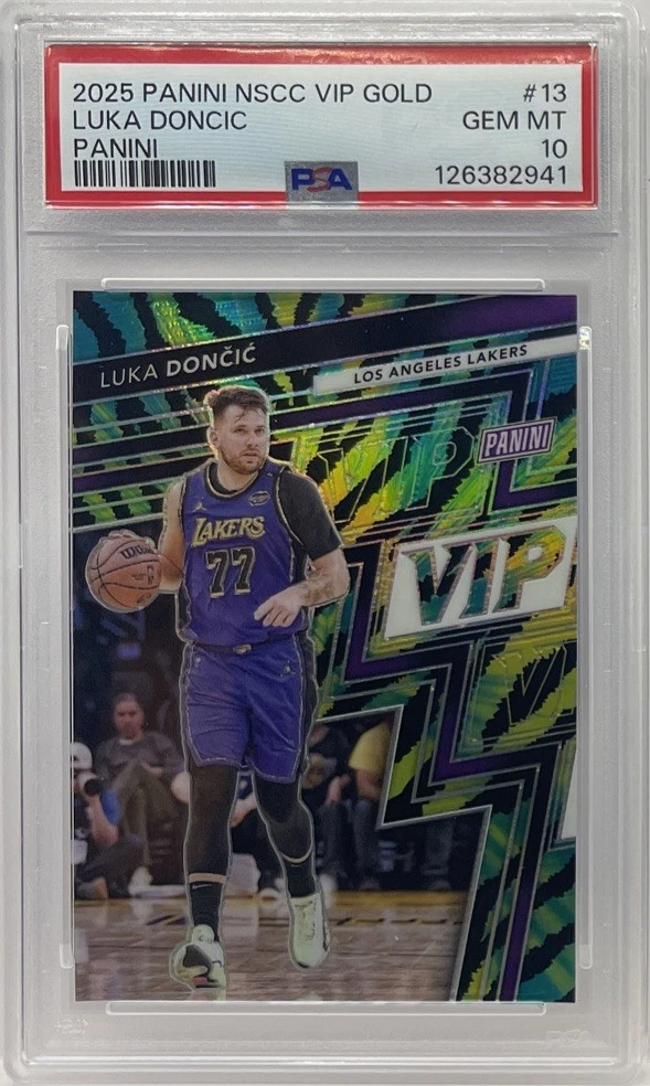 Luka Dončić 10 Graded Basketball Sports Trading Cards