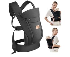 New Upgrade Ergonomic Baby Carrier Newborn Wrap Carrier,Hands Free