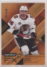 2021-22 Upper Deck Synergy FX Rookies Orange 102/449 Josiah Slavin #FXR-SL u0h