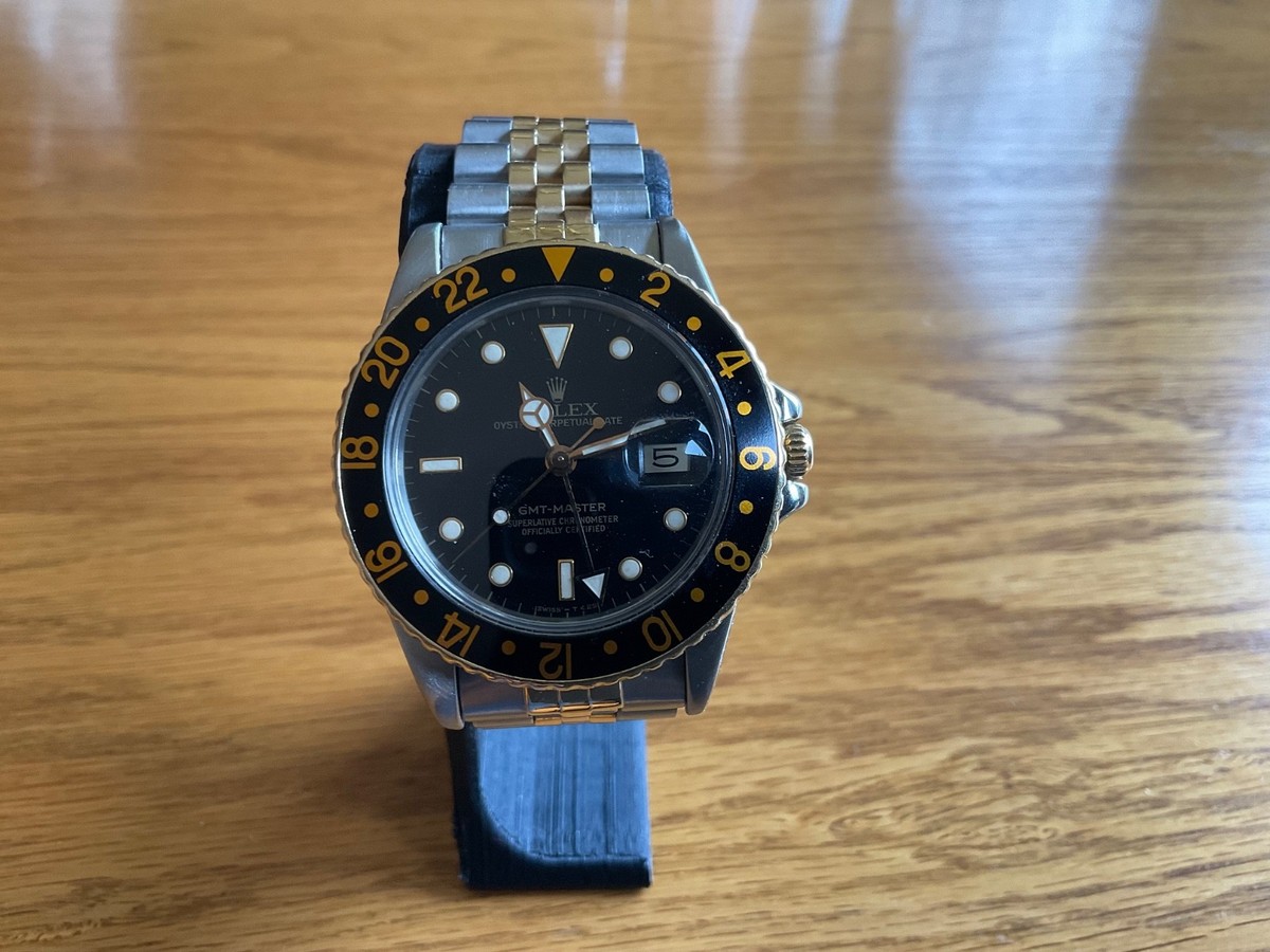 ROLEX 16753 gmt master watch