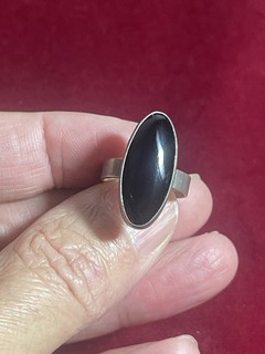 Très Belle Ancienne Bague En Argent Massif Taille 54/55