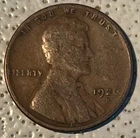 1926 S San Francisco Lincoln Wheat Cent FINE CONDITION 1c Copper Penny