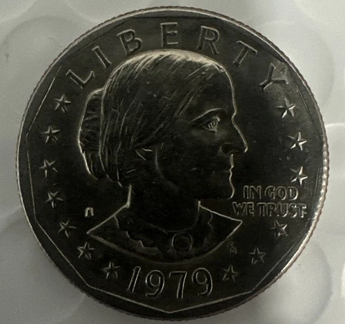 1979-D Susan B Anthony Dollar — photo from the most recent tracked eBay sale