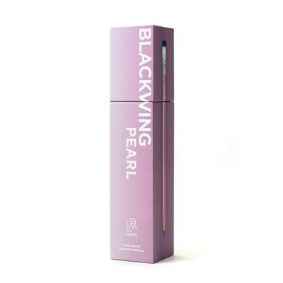 Blackwing Pearl- Pink-Balanced Graphite Pencils (2B Lead)- Set of 12