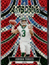 2024 Panini Rookies & Stars #A-JTS Jordan Travis Airborne Red Plaid