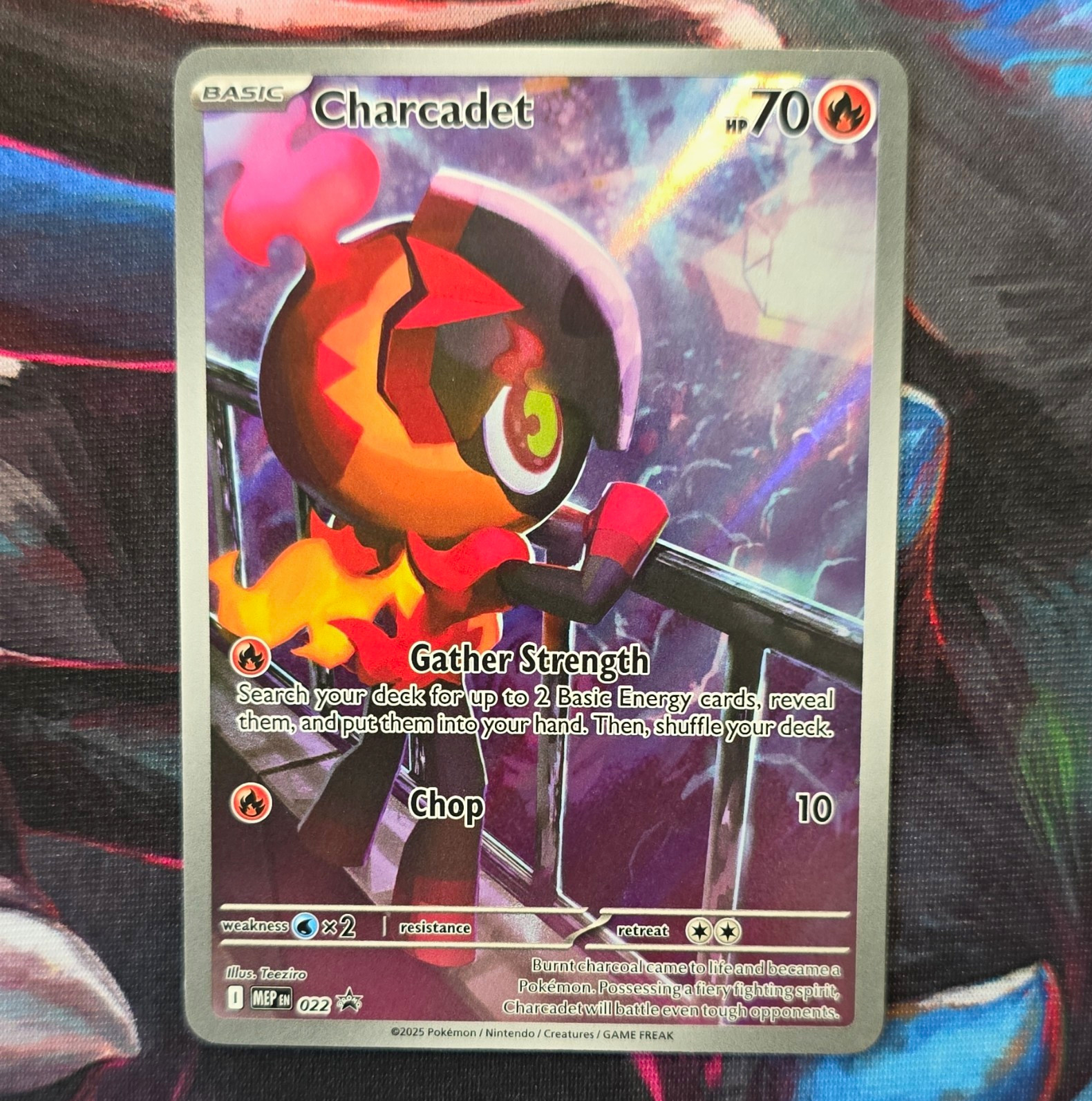 Nintendo Charcadet 022 M: Mega Evolution Promo Promo Holo EN 2025