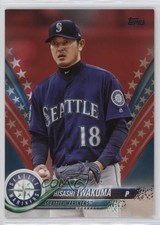 2018 Topps Independence Day 9/76 Hisashi Iwakuma #348 13iq