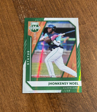 Jhonkensy Noel 2021 Panini Elite Status Green #164 Cleveland Guardians /499