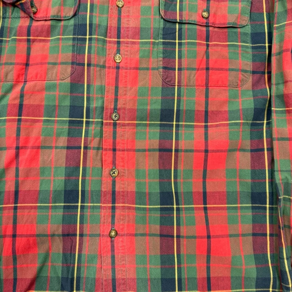 Wrangler Shirt checked patterned long sleeve shirt with chest pockets Men's L - Image 3 of 4