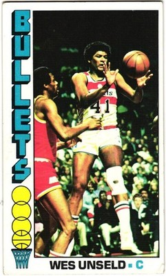 1976-77 Topps - Wes Unseld #5  VG+