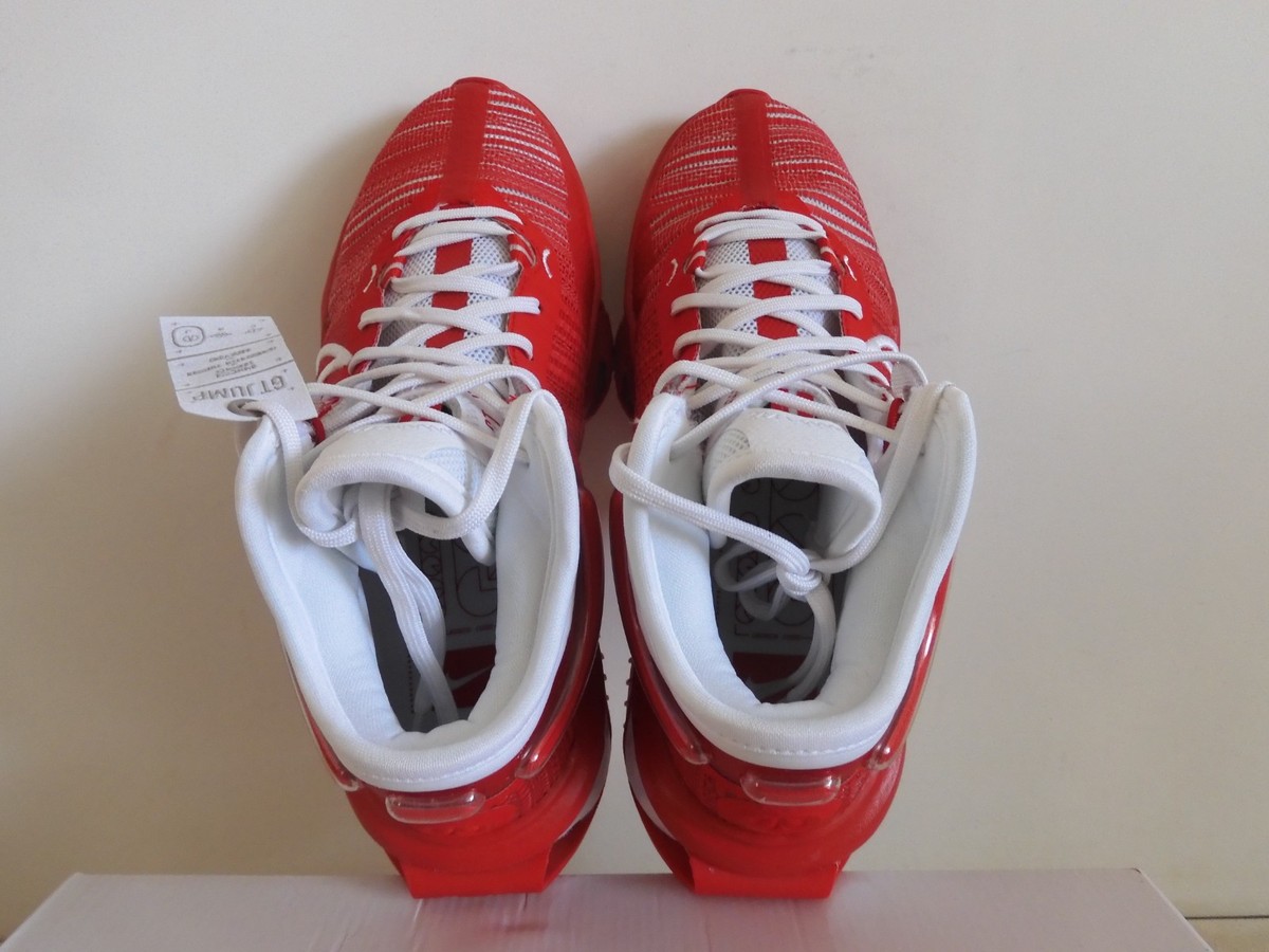 Nike Air Zoom G.T. Gt Jump 2 Tb P University Red-White Sz 9