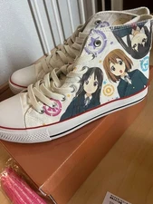 K-on character sneakers Japan anime cute kawaiiL Size 27.5cm New Yui Mio Azusa