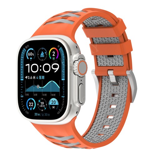 Für Apple Watch Ultra 2 49mm Series 10 9 8 7 6 5 4 SE 46mm Sport Silikon Armband - Picture 11 of 79