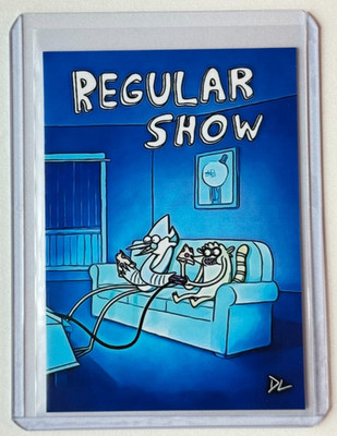 Regular Show Limited Edition Artist Signed  Comedy Classic  Trading Card 6/10