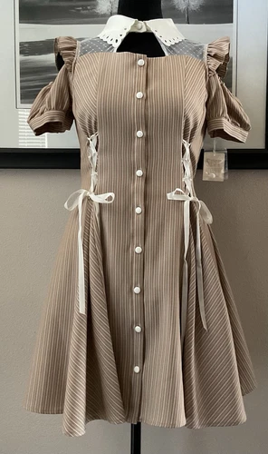 UNDERCOVER Abito a righe Secret Honey By Honey Bunch Spilla importazione Giappone taglia 2 nuovo cosplay