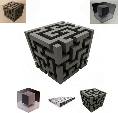3D Corner Wall Decal Optical Illusion Wall Art, Realistic 3D Illusion Corner Sti