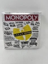 NEW Wu Tang Clan MONOPOLY Board Game Sealed C.R.E.A.M. Edition SHIPS FAST