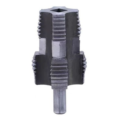 Electric Drill PVC Pipe Threader Kit PVC Thread Maker Tool for Electric Drill