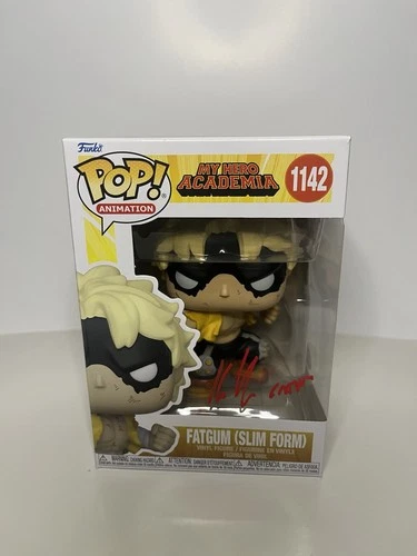 Funko Pop! Vinyl My Hero Academia Fat Gum Slim Form #1142 Signed JSA