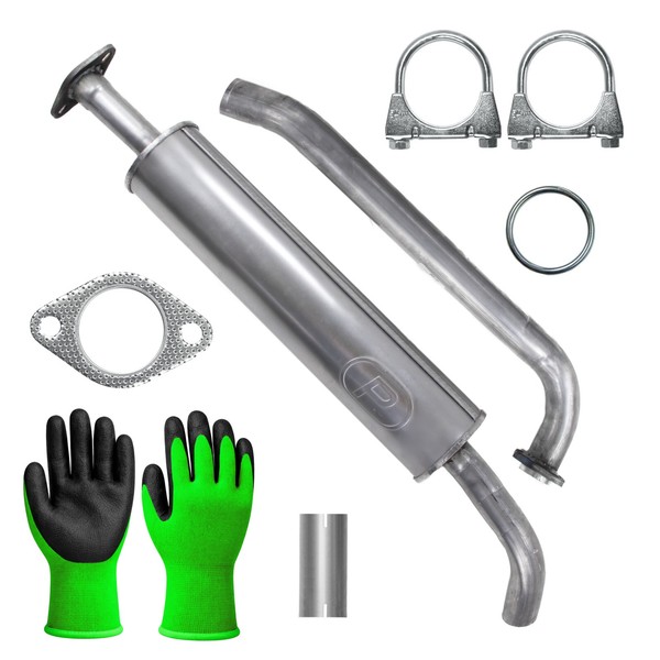 Polmo Mitteltopf Auspuff FüR Toyota Avensis 2 II T25 1.8 Kombi Limousine (03-08)-image
