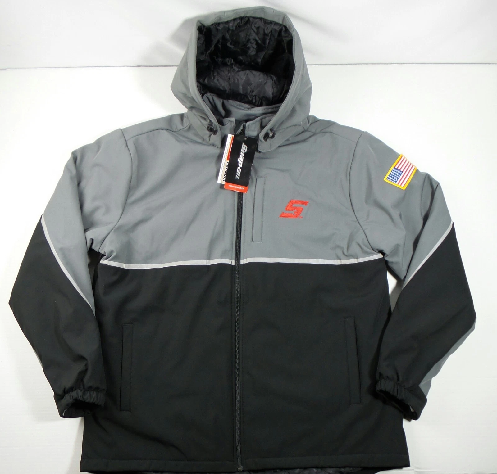 NEW Snap-On Insulated Winter Full Zip Jacket Size Mens XL