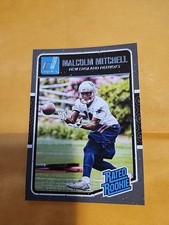 2016 Donruss Football Card Malcolm Mitchell Rated Rookie #385. rookie card picture