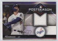 2020 Topps Postseason Performance Relics /99 Joc Pederson #PPR-JP