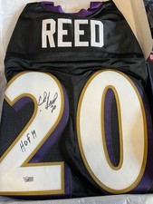 2023 Fanatics Underwraps NFL Authentic Signed Jersey -- Ed Reed (INSCRIBED)