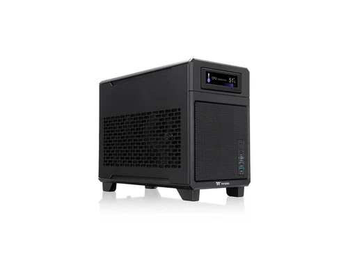 Thermaltake TR100 Black SPCC / Steel Mini-ITX Computer Case