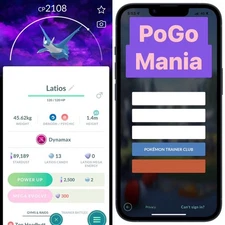 Dynamax Latios (NON shiny)💥Special Background💥mini PTC 20k💥