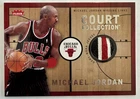 2007-08 Fleer Michael Jordan Missing Limks Court Collection 3 Color Patch MJ-1