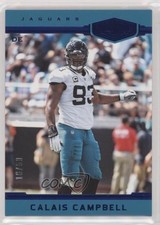 2018 Panini Plates & Patches Blue 16/50 Calais Campbell #87 7l6