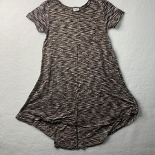 LuluRoe Women's Dress Size XXS Brown Striped