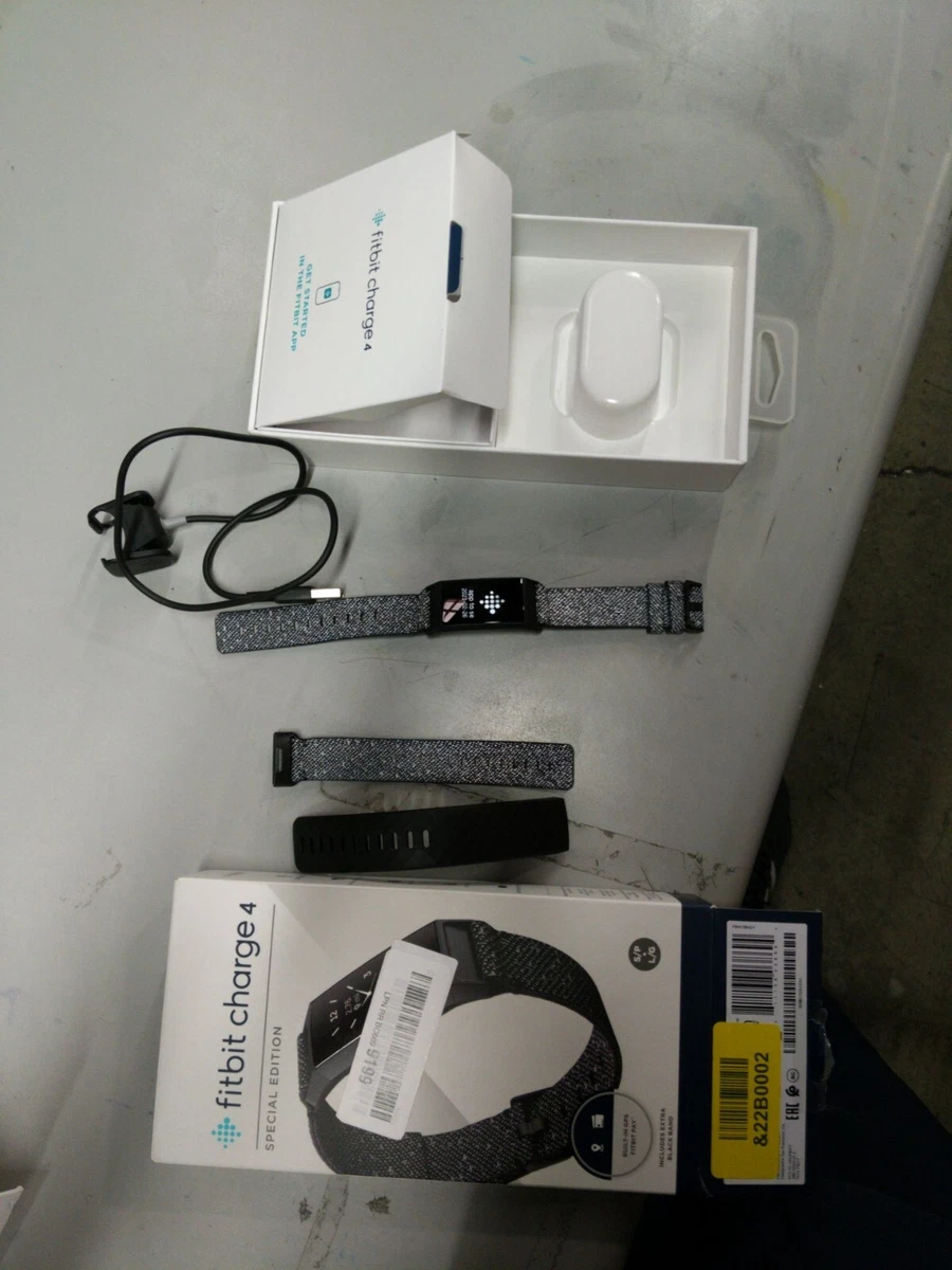 Fitbit Charge 4 Special Edition Activity Tracker NFC Granite