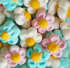 MARSHMALLOW FLOWERS Pick & Mix Candy Sweets Confectionery Wedding Kids Party