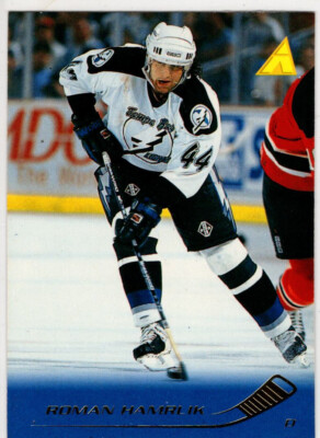 1995-96 Pinnacle Hockey Roman Hamrlik No. 59 Tampa Bay Lightning